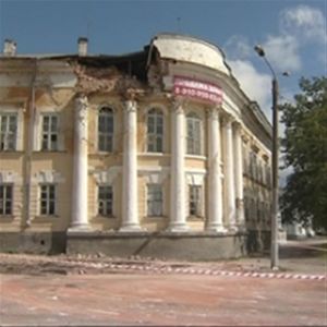 В Костроме обрушилась стена памятника архитектуры