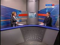Эфир на телеканале "Россия1-Кострома" 19 ноября 2011г.