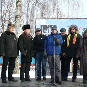 Митинг "За честные выборы!" в Костроме