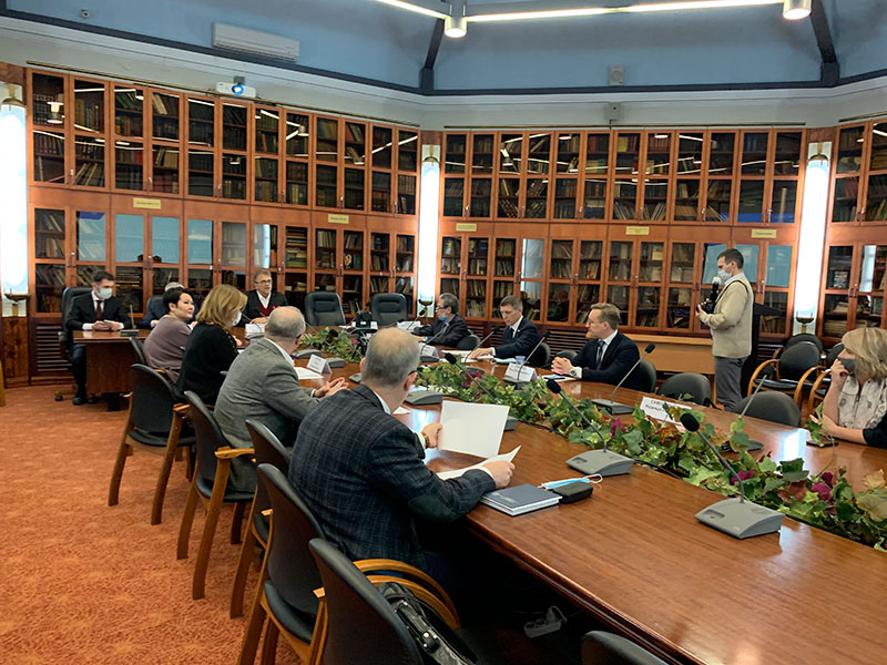 Заседание Комитета по предпринимательству в текстильной и легкой промышленности Торгово-промышленной палаты РФ