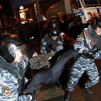 Митинг на Пушкинской закончился арестами!